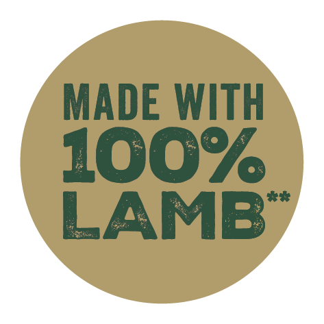 Made with 100% Lamb **