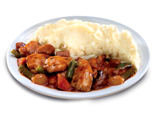 Plated Chicken Hotpot