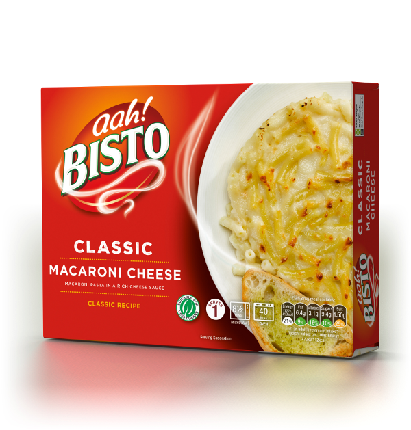 Macaroni Cheese Packaging